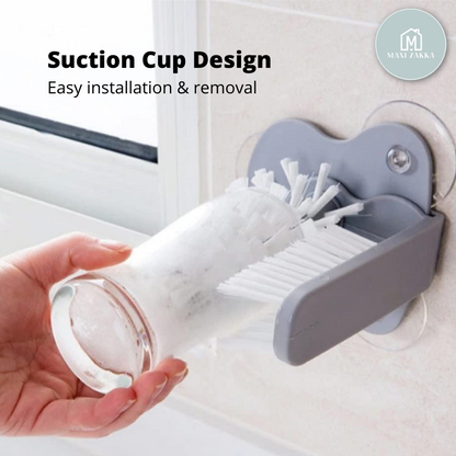 Water Bottle Brush Cup Washer Cup Cleaner For Sink Cleaning Gadgets Baby Bottle Glass Washer Scrubber