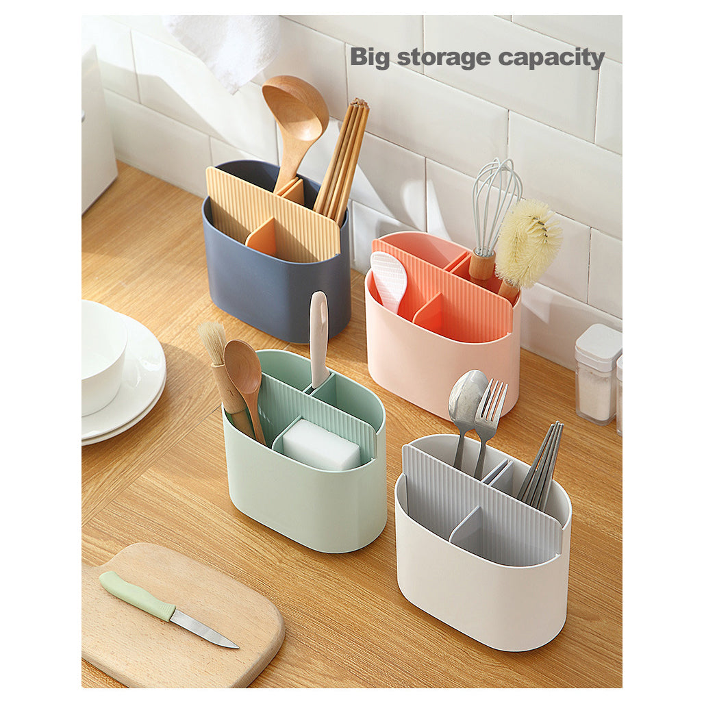 Tableware Utensils Container Storage Rack Kitchen Drain Rack Chopsticks Spoon Fork Holder