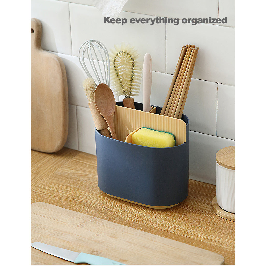 Tableware Utensils Container Storage Rack Kitchen Drain Rack Chopsticks Spoon Fork Holder