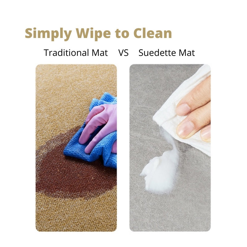 New Generation Absorbent Soft Anti-Slip Diatomite Floor Mat - Feather Designs