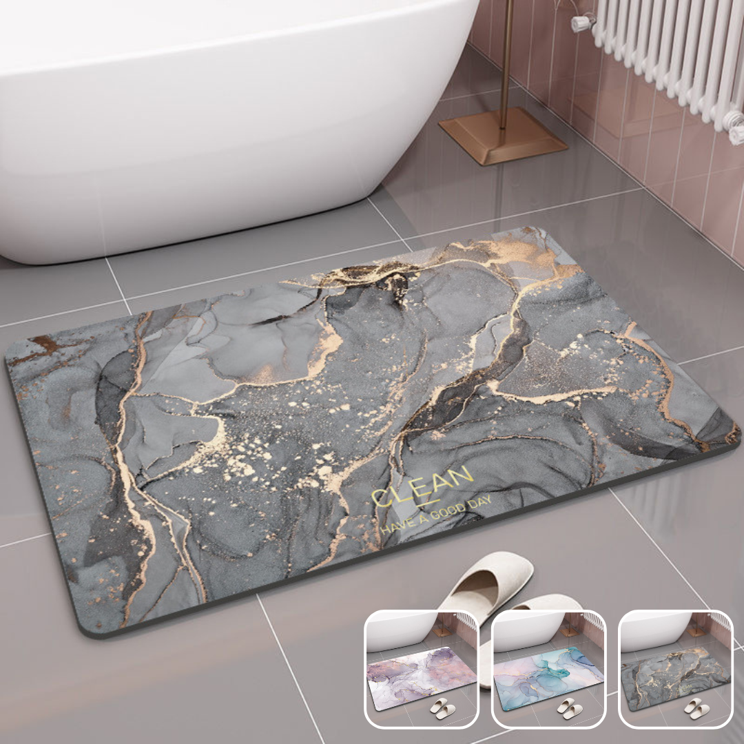 New Generation Absorbent Soft Anti-Slip Diatomite Floor Mat - Luxury Designs