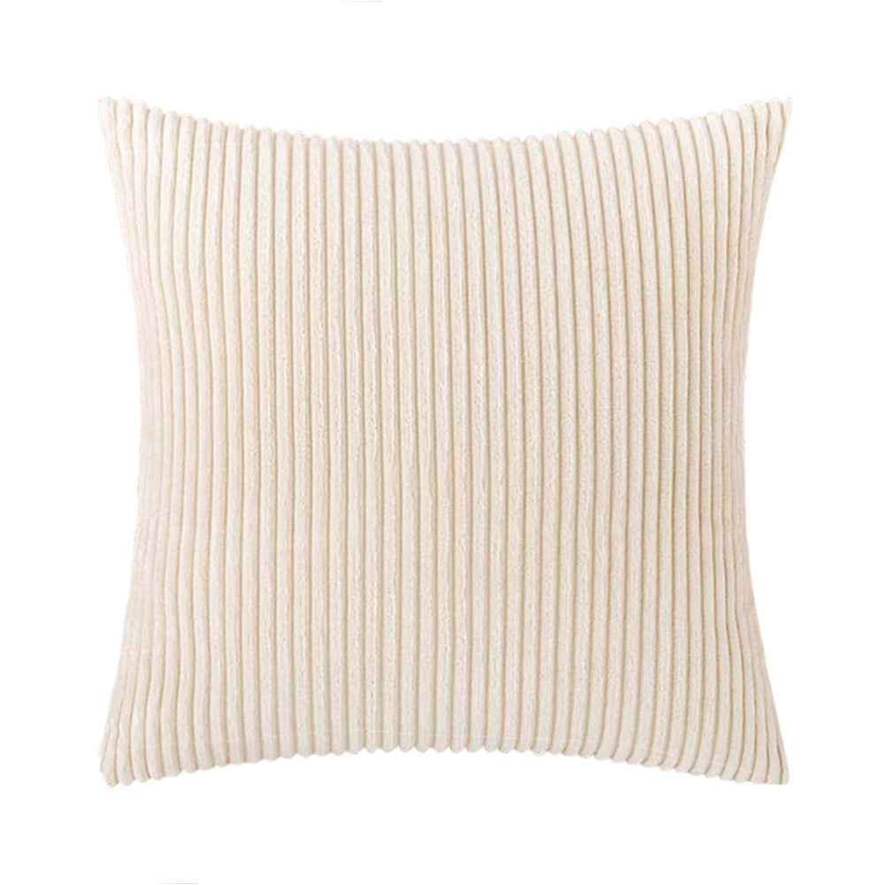 Nordic Pillow Case Cover Cushion Cover Throw Pillow Case Cover Zipper Pillowcase Solid Color Stripe Design