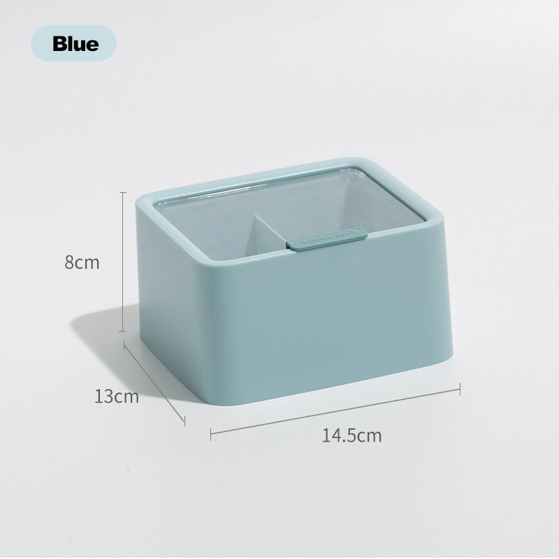 Anti-dust Waterproof Cotton Pad Cotton Swab Makeup Sponge Lipstick Hair Accessories Dustproof Storage Box Container