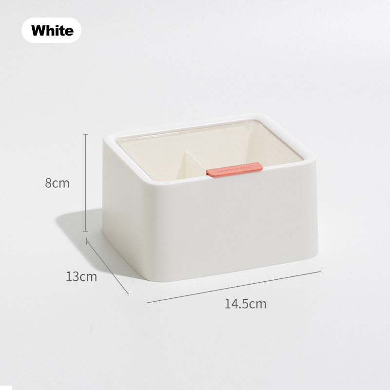 Anti-dust Waterproof Cotton Pad Cotton Swab Makeup Sponge Lipstick Hair Accessories Dustproof Storage Box Container