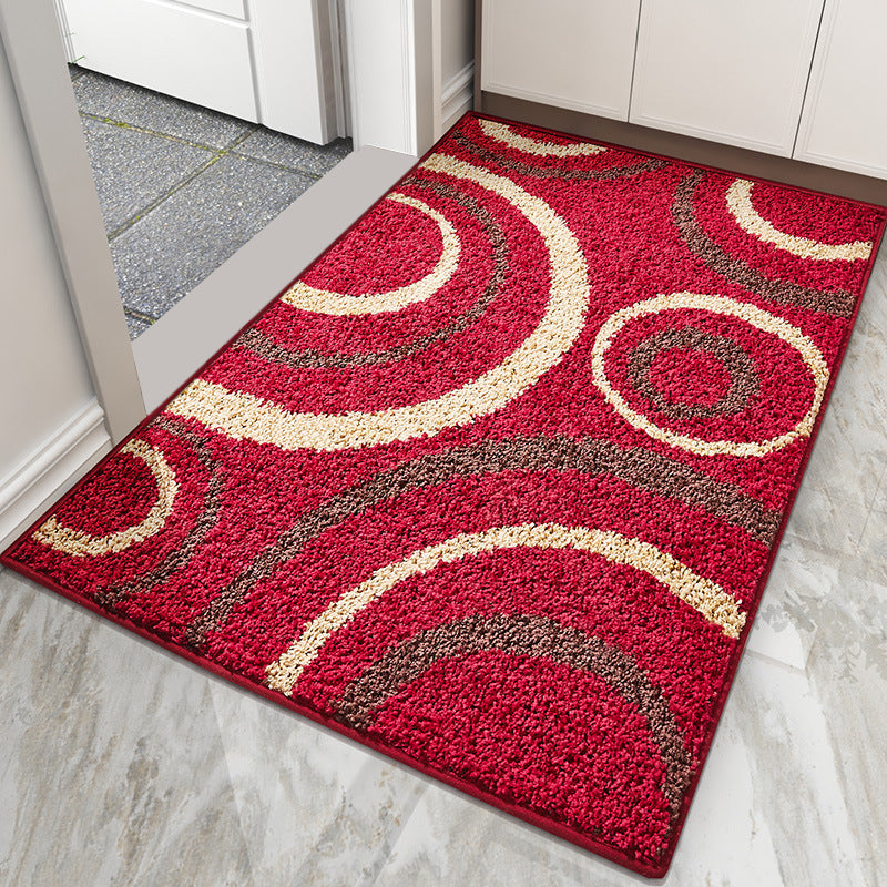 🇸🇬 Ready Stock Chinese New Year Decoration Home Entry Mat Bedroom Carpet Door Kitchen Floor Absorbent Bathroom Mats