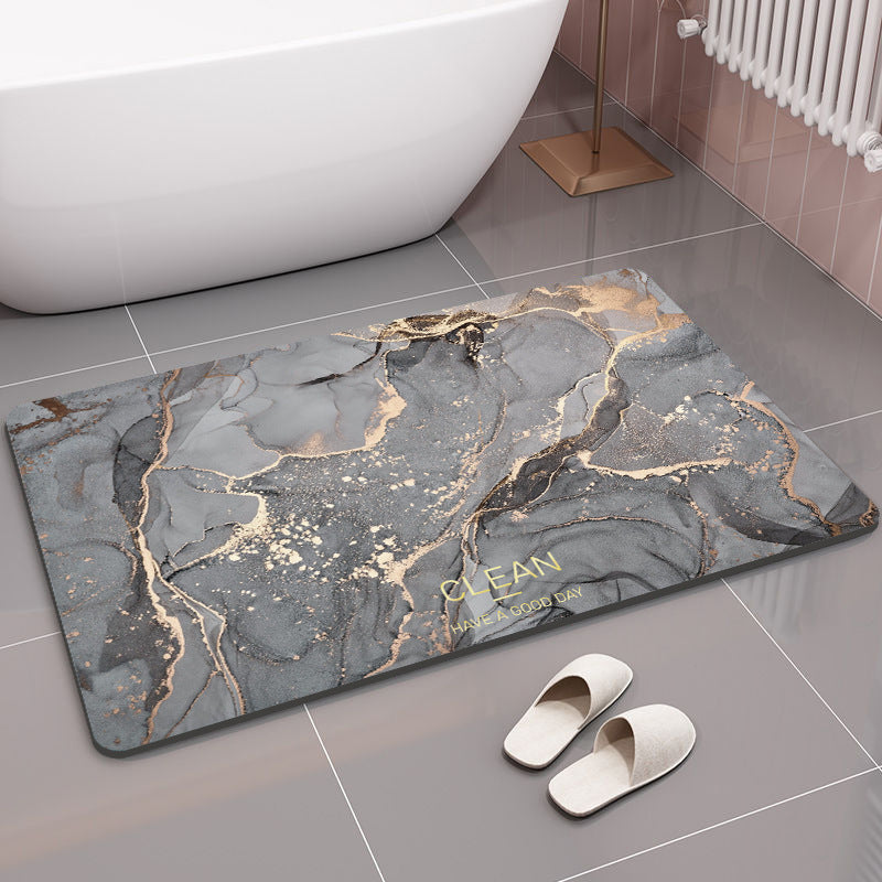 New Generation Absorbent Soft Anti-Slip Diatomite Floor Mat - Luxury Designs